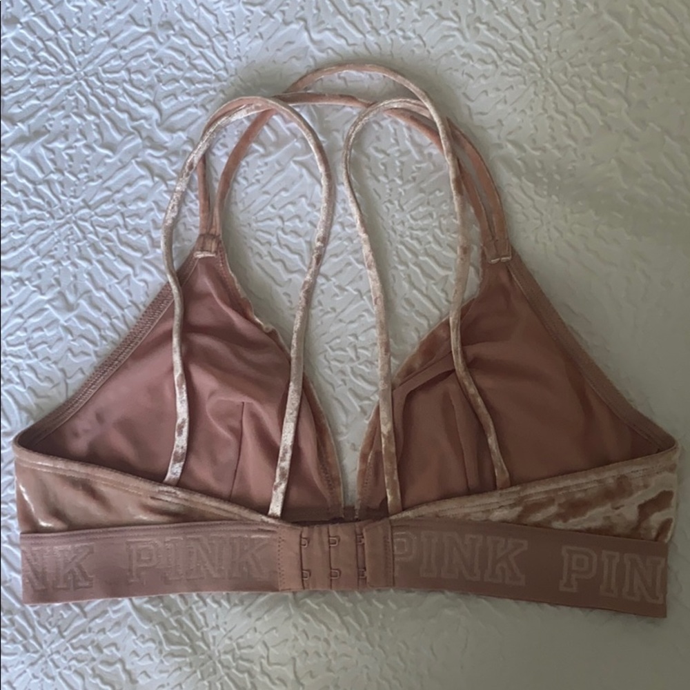 VS PINK Velvet Bralette - Picture 2 of 4